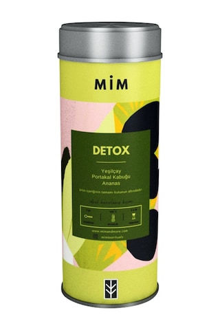 Mim Tea Detox Tea Ananaslı Yeşil Çay 50 G