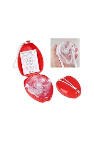 Sones Cpr Resusitatörü Kurtarma Acil İlk Yardım Solunum Maskesi Ağız Solunumu Tek Yönlü Valf Araçları