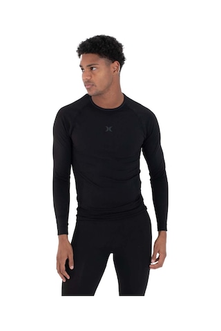 Hurley Hurley Heat Carbon Layer Tee Erkek Siyah Tank Top Blk Siyah
