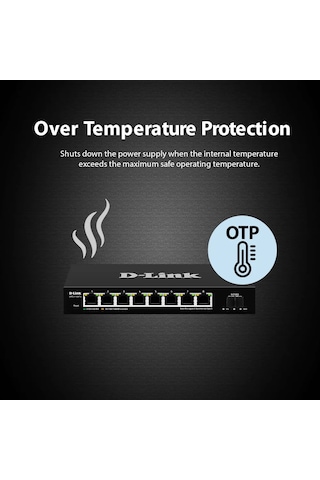 D-lınk Dms-f109ts 8+1 Port 10g Sfp+ Yönetimsiz Swıtch