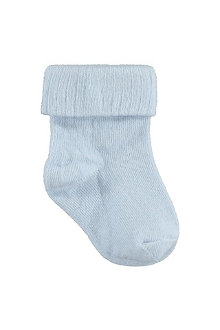 Civil Baby Basic Kıvrık 3'lü 6- Bebek Erkek Çorap Set Standart