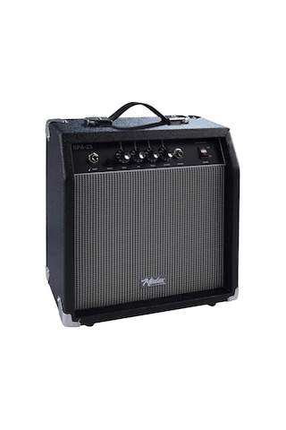 Midex Rpa-25bk-hd Bas Gitar Amfisi 25 Watt Kulaklık Ve Jak Kablosu Dahil
