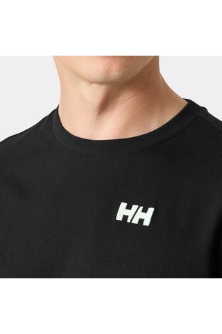 Helly Hansen Core Graphic Erkek T-shirt-32488 Siyah
