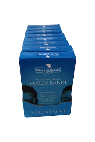 Horlama önleyici nefes bandı nefes burun bandı 8 kutu 80 adet