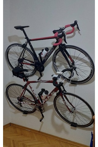Bisiklet Duvar Askısı Pedal Bağlantılı Sortie Siyah