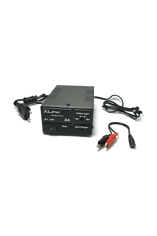 Alpa 452521586 6V - 12V  2A Akü Şarj Cihazı