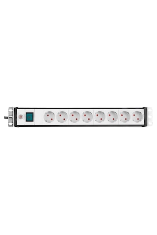 Brennenstuhl Premium-line 8 Soketli Anahtarlı 3 Metre Kablolu Server Dolabı Uyumlu 16 A Priz
