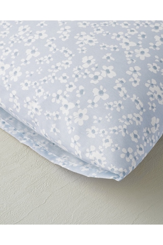 English Home Dulcie Kolay Ütülenir 2'li Yastık Kılıfı 50x70 Cm Mavi