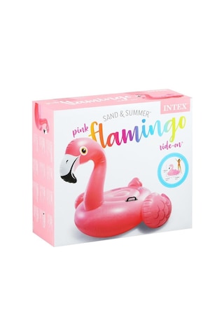 57558 - Intex - Flamıngo Bınıcı - Tutmaclı Ada 178 Cm Pembe