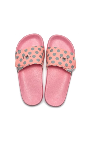 Twigy Jupela Çocuk Terlik Pembe 30/35 ZZ1103 Pembe