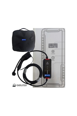 Enerjitem 3.5 Kw 16 A Elektrikli Araç Taşınabilir Şarj İstasyonu