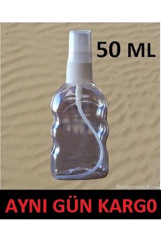 10 Adet 50 ML Plastik Parfüm Kolonya Şişesi Fısfıs Sprey Kapak 10 Adet 50 ML Plastik Parfüm Kolonya Şişesi Fısfıs Sprey Kapak