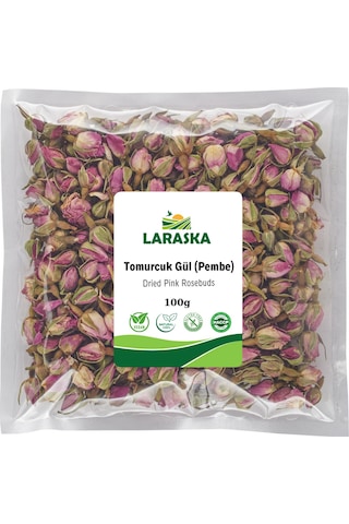 Tomurcuk Gül -kuru Gül Goncası Gül Çayı - Pembe 100g-dried Rose Buds