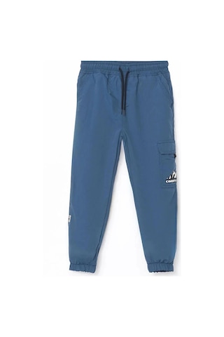 LC Waikiki Lcw Kids İndigo Beli Lastikli Polar Astarlı Erkek Çocuk Pantolon Mavi