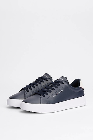 Tommy Jeans Erkek Lacivert Pebble Grain Court Sneaker Lacivert