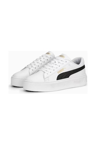 Puma Smash Platform V3 Kadın Günlük Spor Ayakkabı C-pum390758b10p04 Beyaz