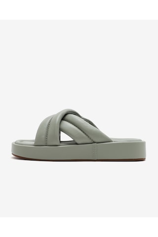 Clarks Alda Glide Kadın Yeşil Terlik 26181184 Yeşil