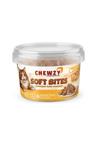 Chewzy Kediler İçin Yumuşak Ödül Maması Tavuklu 130 Gr 300-30005.01