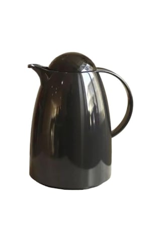 Depa Akrilik İçi Cam Termos Siyah 1 L