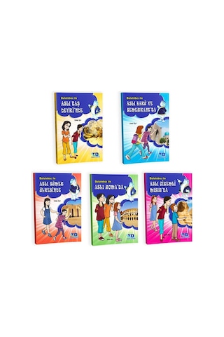 Bulutobüs İle Tarihe Yolculuk Dizisi Kutulu 5 Kitap