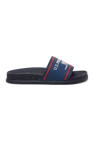 U.S. Polo Assn. U.s.polo Assn Gano 2fx Lacivert Kırmızı Comfort Casual Anatomik Terlik Lacivert Kırmızı