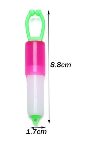 Gece Balıkçılık Olta Aksesuarları Su Geçirmez Işıklı Çubuk Balıkçılık 5 Adet/paket