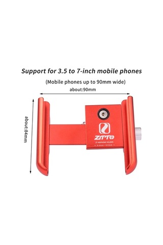 Dancemonkey Alüminyum Bisiklet Telefon Tutucu, Moto Gidon Montaj, Navigasyon Braket, Siyah, Uygun Telefon Modeli Siyah