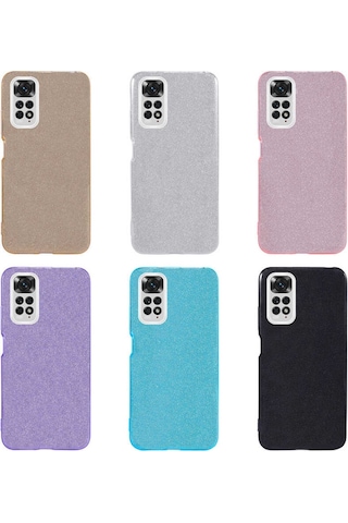 Xiaomi Redmi Note 11S Global Kılıf Zore Shining Silikon (544441296)