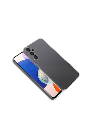 Zore Galaxy Uyumlu A15 Kılıf Süper Silikon Kapak - Renksiz Renksiz