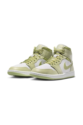 Nike Air Jordan 1 Mid Basketbol Ayakkabısı Bq6472-302 Çok Renkli