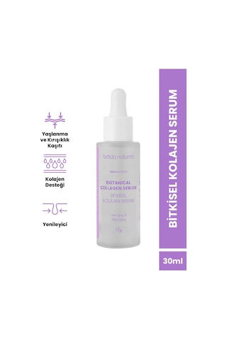 Bade Natural Bitkisel Kolajen Yüz Serumu 30 ML