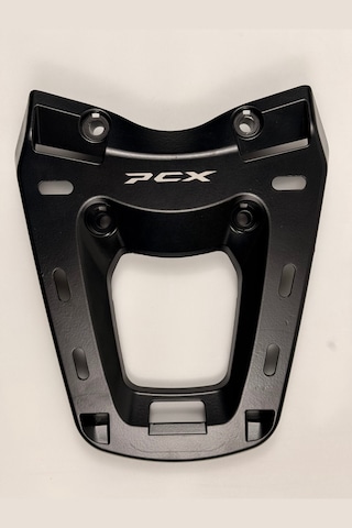 Pcx Motosiklet Topcase Çanta Demiri - Döküm Demir Pcx Yazılı 20162025 Uyumlu Siyah