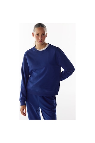 Penti Lacivert Oversize Active Uzun Kollu Sweatshirt