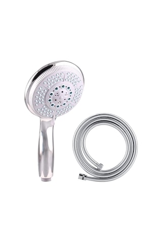 Lgq Plus 5 Fonksiyonlu Kaliteli Duş Başlığı + 5 Katmanlı Pvc Duş Krom