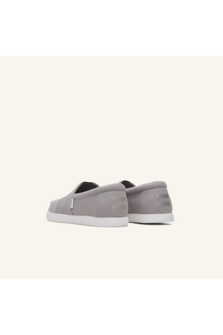 10019880 Drizzle Grey Espadril Erkek 10019880 Toms Alp Fwd Drizzle Grey Recycled Cotton Canvas Gri