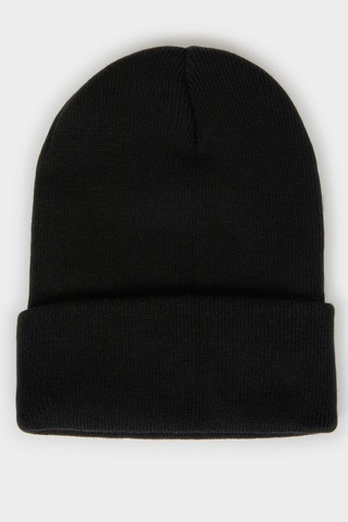 Defacto Kadın Dokuma Etiketli Bere F3163ax25wnbk26 Siyah-bk26