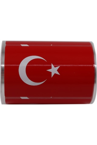 Kuşe Rulo Türk Bayrağı Etiketi 90mm X 60mm 300 Adet