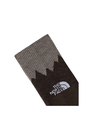 The North Face Mountain Hiking Crew Sock Çorap Nf0a8egqfuc1kahverengi Kahverengi