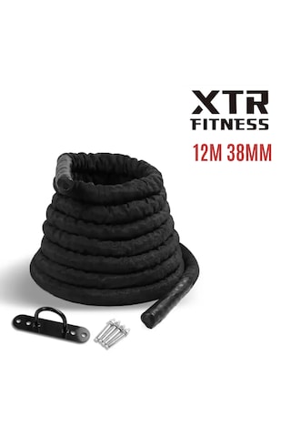 Xtr Fitness Crossfit Halatı Kılıf Korumalı 12m 38mm