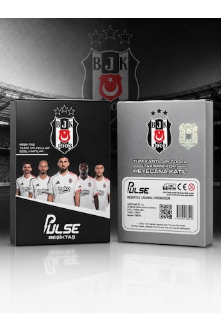 Mythos Pulse Beşiktaş Futbolcu Kartları 10'lu Özel Kutu 2025/2026 Resmi Lisanslı