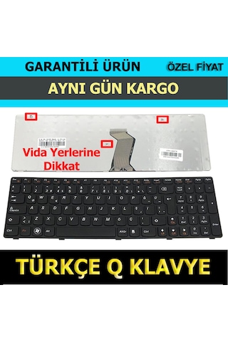 Lenovo Uyumlu G580 Klavye Tuş Takımı