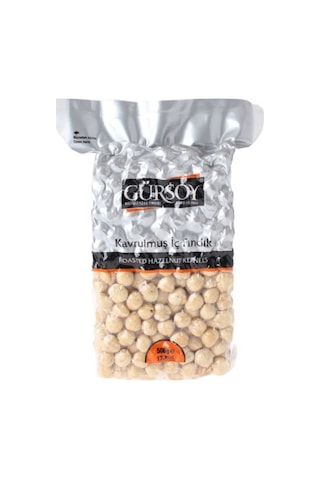 Gürsoy Kavrulmuş İç Fındık Vakumlu Paket 500 G Gürsoy Kavrulmuş İç Fındık Vakumlu Paket 500 G