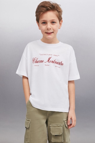 Grimelange ULYSE Erkek Beyaz T-Shirt