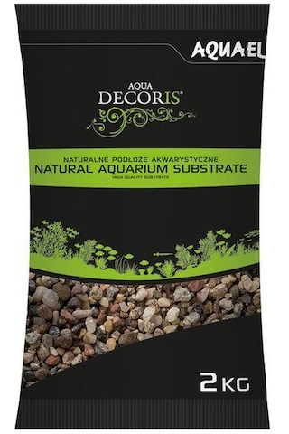 Aquael Akvaryum İçin Renkli Doğal Çakıl 3 - 5 MM 2 KG
