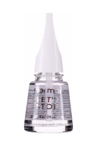 Flormar Let's Stop Acı Tat Veren Tırnak Cilası 000 (Transparan)