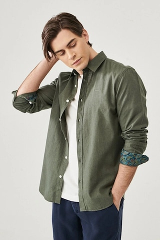 Wrangler Erkek Gömlek W221085801 HAKİ Haki