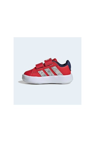 Adidas Grand Court Spider-man Cf I Bebek Sneaker Kı9193 Pure Ruby / Gümüş Met. / Koyu