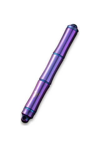 We Knife Syrinx Purple Titanium Pen Taktik Kalem Mor