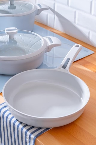 Acar Ultimate Pro 5 Parça Döküm Tencere Seti Bsc-06781 Beyaz