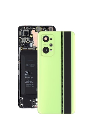Cbtx Oppo Uyumlu Realme Gt Neo2 Pil Arkakapak Kamera Lens Kapağı Yeşil